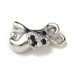 Латунные микро проложить кубического циркония подвески&nbsp;KK-I276-42P