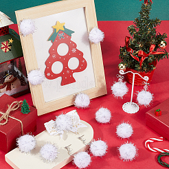 120шт ручной работы diy кукла ремесло помпон пряжа помпоны шары&nbsp;AJEW-SC0003-15A-01