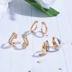 925 серебряная серьга-гвоздик в виде змеи с кубическим цирконием для женщин JE959A