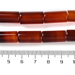 Натуральный красный агат бисер нитей&nbsp;G-NH0019-A03-02