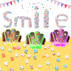 50гр 10 стиля кабошонов из полимерной глины ручной работы&nbsp;CLAY-CJ0001-73