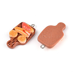 Подвески из непрозрачной смолы&nbsp;RESI-N050-10P