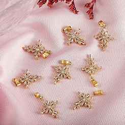 5 шт. Латунные подвески с микропаве&nbsp;ZIRC-SZ0002-59