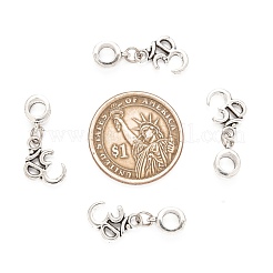 Тибетский стиль сплава с большим отверстием европейские подвески с подвесками&nbsp;PALLOY-JF00035