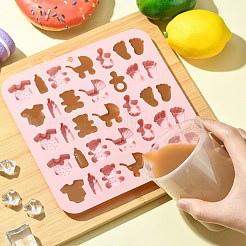 2 шт. силиконовые формочки на детскую тематику&nbsp;ST-CJ0007-45