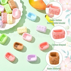 Кабошоны из непрозрачной смолы&nbsp;RESI-CJ0004-67