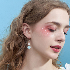 480шт 6 стиля прозрачные акриловые бусины&nbsp;MACR-DC0001-09