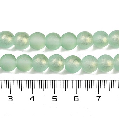 Стеклянные круглые бусины&nbsp;LS-DGLA-Q015-8mm-22