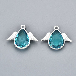 Граненые подвески стекла&nbsp;GLAA-S191-001K-S-NR