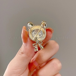 Сиба-ину с эмалированными булавками в виде банта&nbsp;PW-WG5A602-01