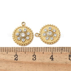 Подвески из нержавеющей стали 304 со стразами&nbsp;STAS-Z122-44G