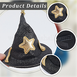 3 шт. 3 цвета аксессуары для волос из искусственной кожи на Хэллоуин&nbsp;PHAR-CL0001-01