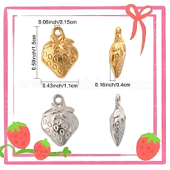 10 шт. ионное покрытие (IP) подвески из нержавеющей стали 304&nbsp;STAS-YW0003-20G