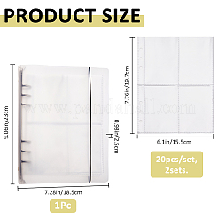 Обложки для папок из полипропилена&nbsp;AJEW-FH0007-16A