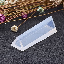 Формы из силиконовой Молды с треугольной призмой&nbsp;LS-AJEW-P039-07