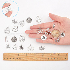 Сплавочные подвески тибетского стиля&nbsp;TIBE-SC0001-11AS