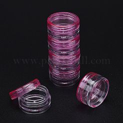 3 г пластиковая пустая переносная банка для крема для лица&nbsp;LS-X-MRMJ-WH0020-01B