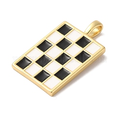 Латунь эмаль подвески&nbsp;KK-L216-009G-03