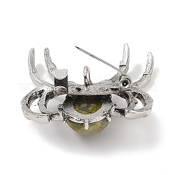 Натуральные броши unakite&nbsp;G-A224-01AS-16