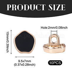 10 шт. пуговицы из сплава с эмалированной ножкой и двумя отверстиями&nbsp;BUTT-TA0001-37