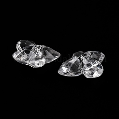 Прозрачные акриловые бусины&nbsp;X-OACR-M011-08