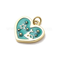 Латунь эмаль подвески&nbsp;KK-P338-37G