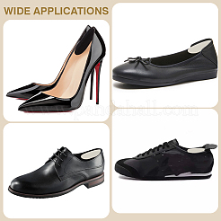 10 пара двухцветных фибровых противоизносных накладок на пятку&nbsp;FIND-WR0012-82