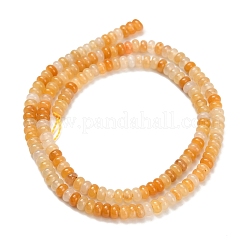 Природный Топаз нефрита бисер нитей&nbsp;G-Z110-B27-2x4mm