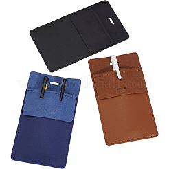 3 шт. 3-цветная прямоугольная сумка для ручек из искусственной кожи для врача&nbsp;AJEW-CL0001-20