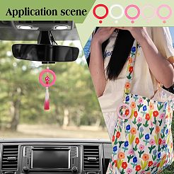 60 шт. 10 стиля круглые с кольцом силиконовые фокусные бусины&nbsp;SIL-PH0001-25