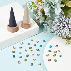 64 шт. 16 стиля кабошонов из цинкового сплава MRMJ-AR0001-22