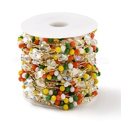 Цепочка из экологически чистого латунного троса ручной работы&nbsp;CHC-E023-23G