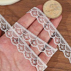 1 рулон полиэстеровой цветочной кружевной ленты&nbsp;OCOR-CY0002-90