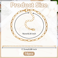 Браслеты из нержавеющей стали 304 и цепочки Rolo&nbsp;BJEW-OC00001