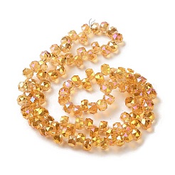 Гальванические бусины с полным радужным покрытием&nbsp;EGLA-H104-09A-FR02