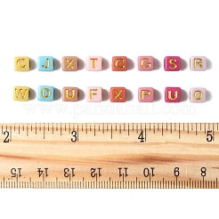 450шт 8 цвета непрозрачные акриловые бусины&nbsp;OACR-FS0004-03