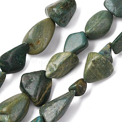 Нити бусин из натурального нефрита шушан&nbsp;G-D098-C07