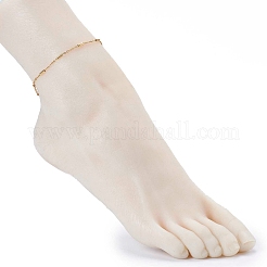 Браслеты на ногу из нержавеющей стали 304 с цепочками&nbsp;AJEW-AN00392-02