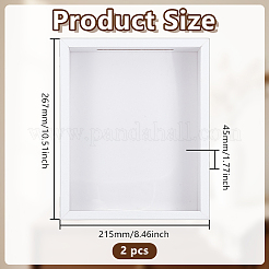 2 шт. искусственная доска прямоугольная копилка фоторамка&nbsp;ODIS-GO0001-06