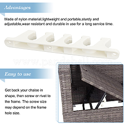 Пластиковые многопозиционные регулируемые кронштейны для кресла-шезлонга&nbsp;FIND-WH0021-28B