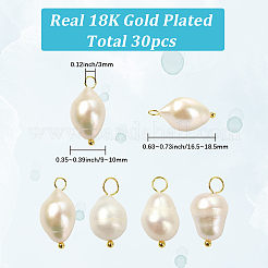 Подвески из натурального культивированного пресноводного жемчуга&nbsp;FIND-SC0019-31