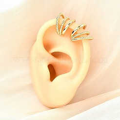 Серьги-манжеты из латуни&nbsp;LS-EJEW-F370-08G