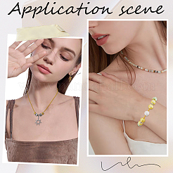 Упругие круглые Бисероплетение шнуры нейлоновые нити&nbsp;NWIR-SP0001-01A