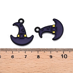 Подвески из эмалевого сплава с распылением на тему Хэллоуина&nbsp;ENAM-T020-09L