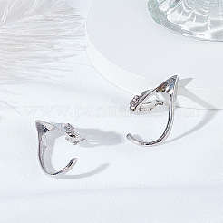 Серьги-каффы из сплава эльфов&nbsp;EJEW-LP0007-024P