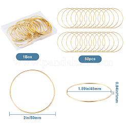 50 шт. Латунные соединительные кольца&nbsp;KK-SP0002-12B