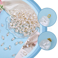 120 шт. 12 стиля подвески и подвески из искусственного жемчуга из АБС-пластика&nbsp;PALLOY-PH01909