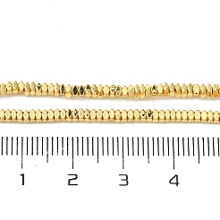 Гальванические нити из синтетических немагнитных гематитовых бусин&nbsp;G-I360-T01-01