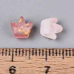 Матовые прозрачные акриловые бусины&nbsp;FACR-T009-01H