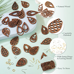 Наборы для создания подвесных сережек своими руками&nbsp;DIY-TA0013-45